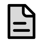 Document Filled SVG Icon